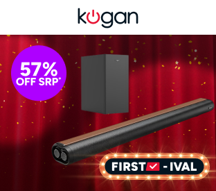 Kogan 3.1 Channel 230W Dolby Soundbar with Wireless Subwoofer (Wood-Grain Finish) Product Image