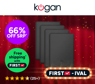 Kogan Smart Tag Rechargeable Wallet Tracker Card for Apple Find My (4 Pack) Product Image