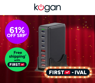 Kogan 210W 8-Port GaN PD Super Fast Charging Station Product Image