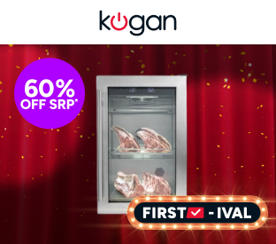 Kogan 52L Commercial Dry Ager Meat Fridge Cabinet Product Image