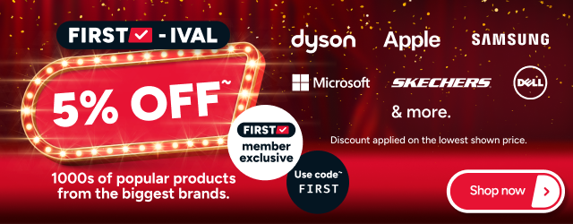 FIRST Member Exclusive! Take 5% OFF with code~