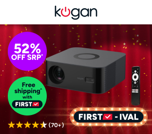 Kogan Smart AI Google TV Projector Product Image