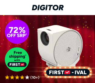 Digitor Freestyle Mini Portable Smart Projector Product Image