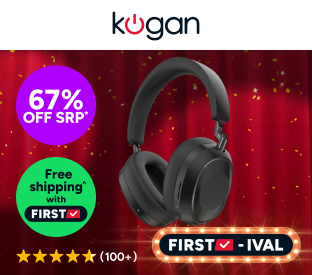 Kogan NC45 Ultra Hybrid Active Noise Cancelling Over-Ear Headphones Product Image