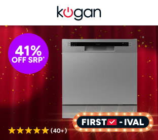 Kogan Benchtop Dishwasher (8 Place, Stainless Steel) Product Image
