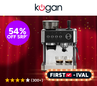 Kogan Espresso Barista Coffee Machine with Grinder Product Image