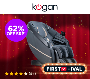 Kogan VitalityElite 4D Zero-Gravity SL-Track Massage Recliner Chair (Dark Grey) Product Image