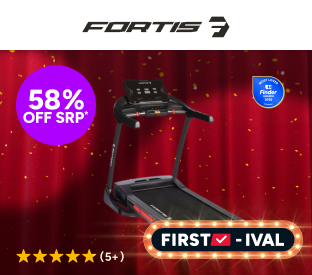 Fortis 560mm Foldable Incline Treadmill Product Image