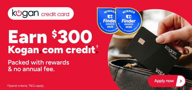 Kogan Money - Earn $300 Credit †