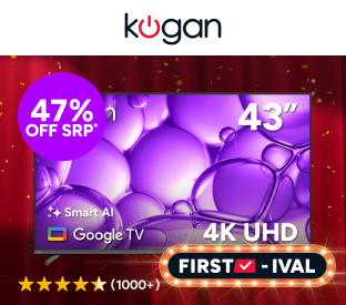 Kogan 43" LED 4K Smart AI Google TV Product Image
