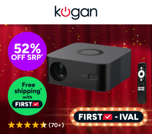 Kogan Smart AI Google TV Projector Product Image