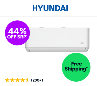 Hyundai 3.5kW Inverter Smart Split System Air Conditioner (Reverse Cycle) Product Image
