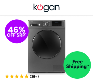 Kogan 10kg Front Load BLDC Inverter Washing Machine (Graphite) Product Image