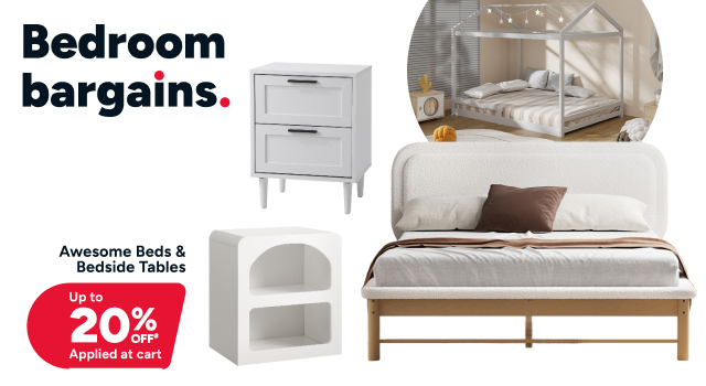  Beds & Bedside Tables