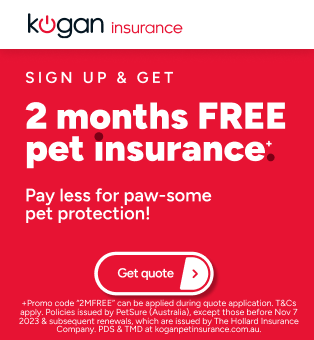 Kogan Pet Insurance - Get 2 months FREE +