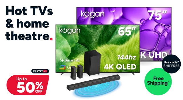 TV & Home Theatre - Up to 50% OFF*