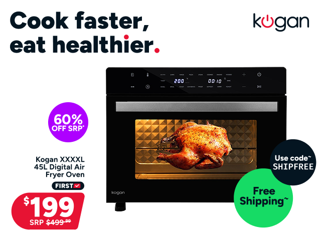 Kogan XXXXL 45L Digital Air Fryer Oven