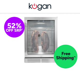 Kogan 125L Commercial Dry Ager Meat Fridge Cabinet Product Image
