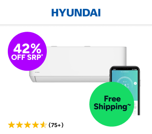 Hyundai 7.2kW Inverter Smart Split System Air Conditioner (Reverse Cycle) Product Image