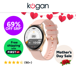 Kogan Pulse 3 Smart Watch (Rose Gold) Product Image