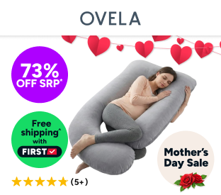 Ovela Full-Body Pregnancy Pillow Product Image