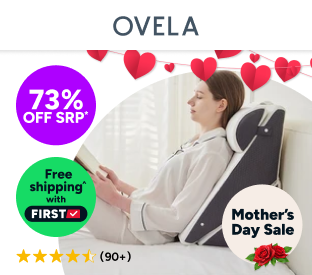 Ovela 3 Piece Wedge Memory Foam Pillow Product Image