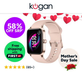 Kogan Active 4 Pro GPS Smart Sports Watch (Rose Gold) Product Image