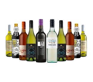 Backyard Wine Tasting Red & White Wines Mixed - 10 Bottles Product Image