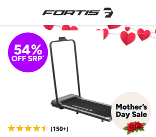 Fortis Foldable Walking Pad Treadmill Product Image
