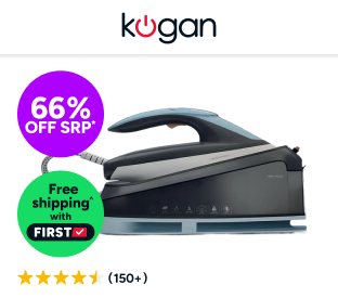 Kogan GentleCare Steam Generator Iron Product Image