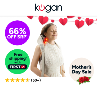 Kogan Heated Neck and Shoulder Massager Product Image