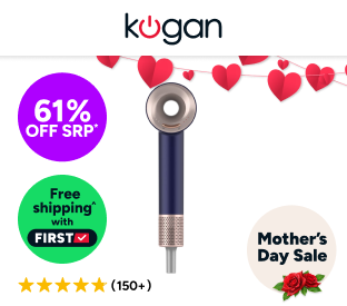 Kogan Ionic High Speed Hair Dryer (Navy/Gold) Product Image