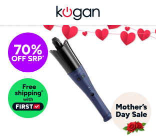 Kogan Automatic Rotating Curling Iron Product Image