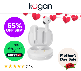 Kogan KM6 Hybrid Active Noise Cancelling Wireless Earphones Product Image