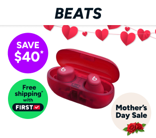 Beats Solo Buds (Transparent Red) Product Image
