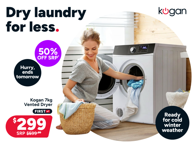 Kogan 7kg Vented Dryer