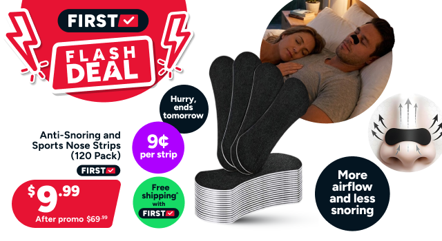Anti-Snoring and Sports Nose Strips (120 Pack)