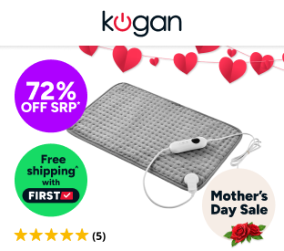 Kogan Electric Heating Pad (35 x 60cm) Product Image
