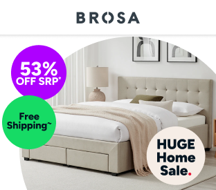 Brosa Le Bern Storage Bed Frame (Queen) Product Image