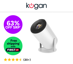 Kogan Freestyle Smart Portable Projector Product Image