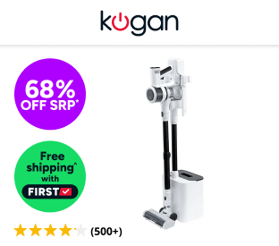 Kogan MX15 Max Cordless Stick Vacuum Cleaner with Auto-Empty Dock Product Image