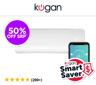 Kogan SmarterHome™ 2.6kW Inverter Split System Air Conditioner (Reverse Cycle) Product Image