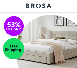 Brosa Le Bern Storage Bed Frame (Queen) Product Image