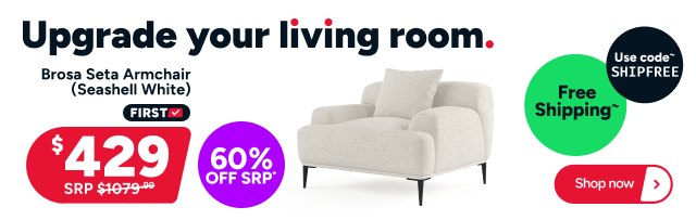 Brosa Seta Armchair (Seashell White)