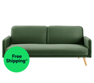 Ovela Chelsea 3 Seater Velvet Sofa Bed Product Image