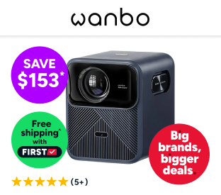 Wanbo Mozart 1 Pro Full HD Smart AI Google TV Projector Product Image