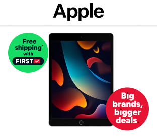 Apple iPad 10.2" 9th Gen (64GB, Wi-Fi) - Refurbished Product Image