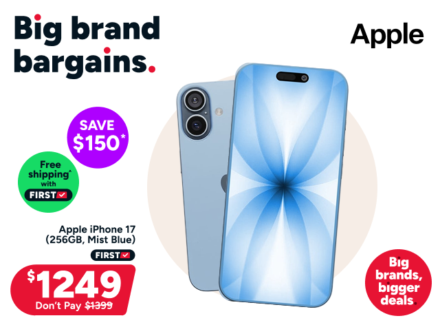 Apple iPhone 17 (256GB, Mist Blue)