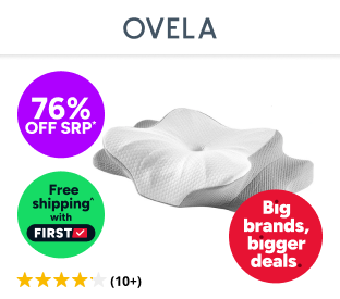 Ovela Orthopaedic Neck & Shoulder Support Pillow Product Image