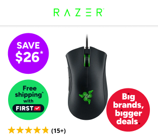 Razer DeathAdder Essential Gaming Mouse Product Image